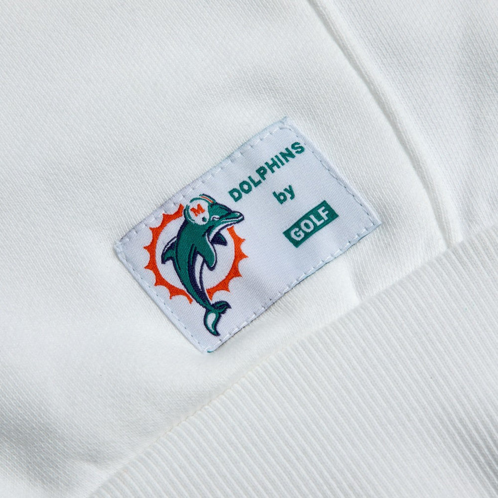Miami Dolphins GOLF WANG Cutout Hoodie - White Hoodies