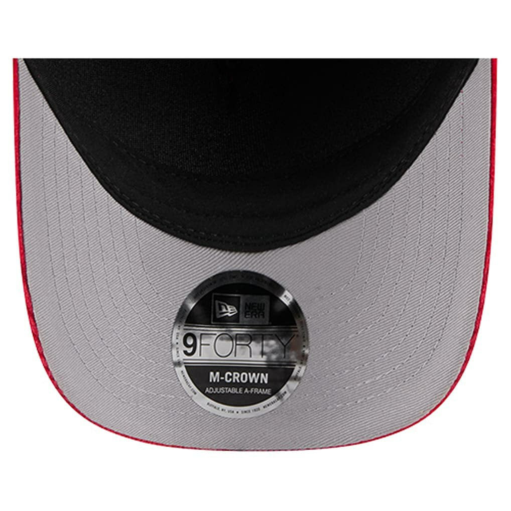 Brooklyn Nets 9FORTY Stock M-Crown Adjustable Hat Black - New Era