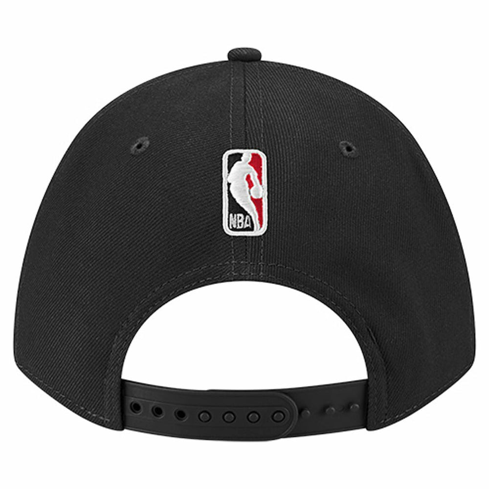 Chicago Bulls 9FORTY Stock M-Crown Adjustable Hat Black - New Era
