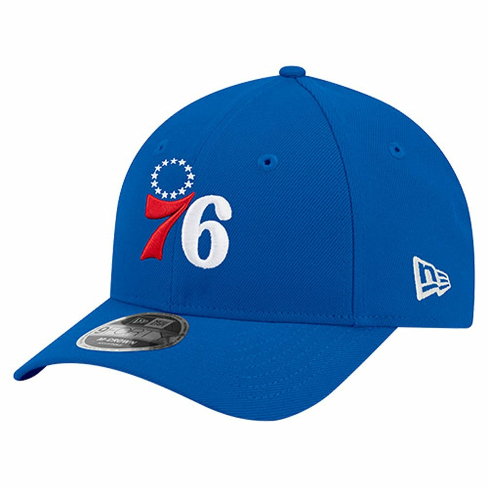 Philadelphia 76ers 9FORTY Stock M-Crown Adjustable Hat Royal - New Era