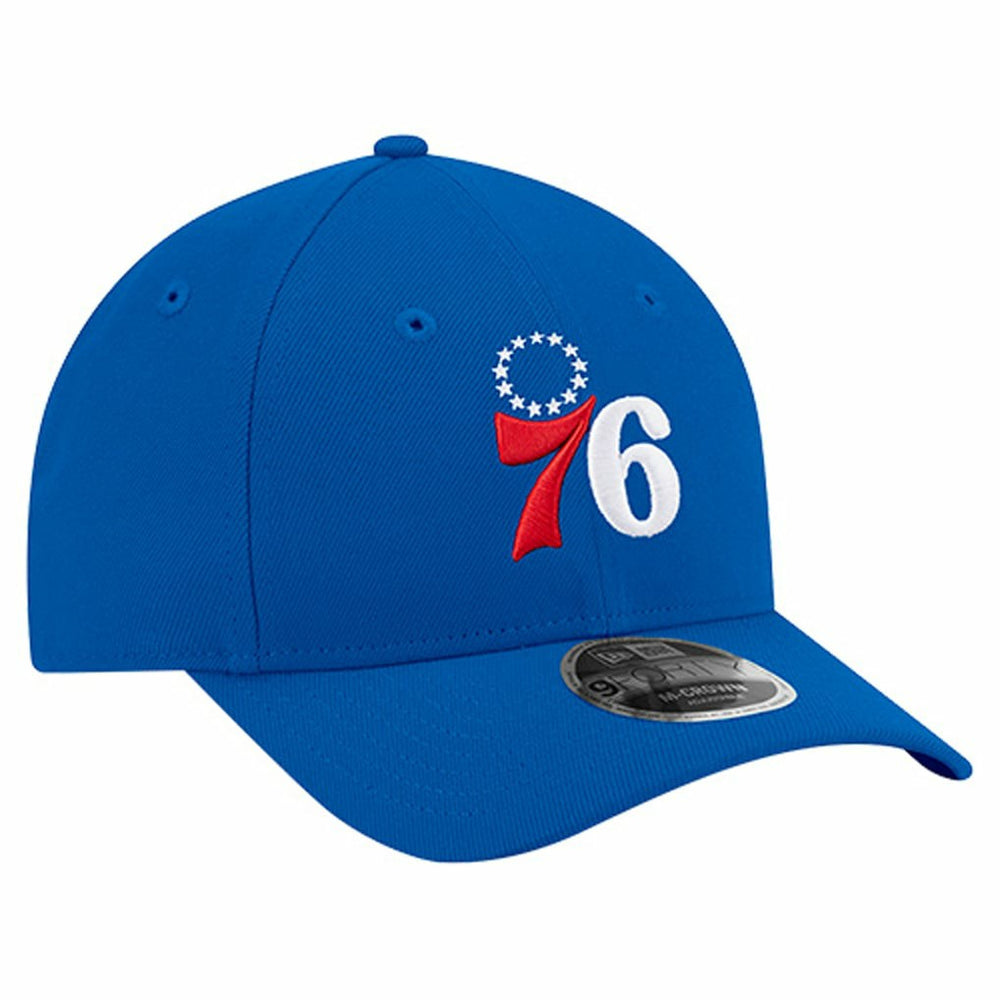 Philadelphia 76ers 9FORTY Stock M-Crown Adjustable Hat Royal - New Era