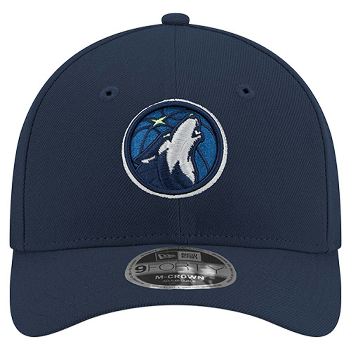 Minnesota Timberwolves 9FORTY Stock M-Crown Adjustable Hat Navy - New Era