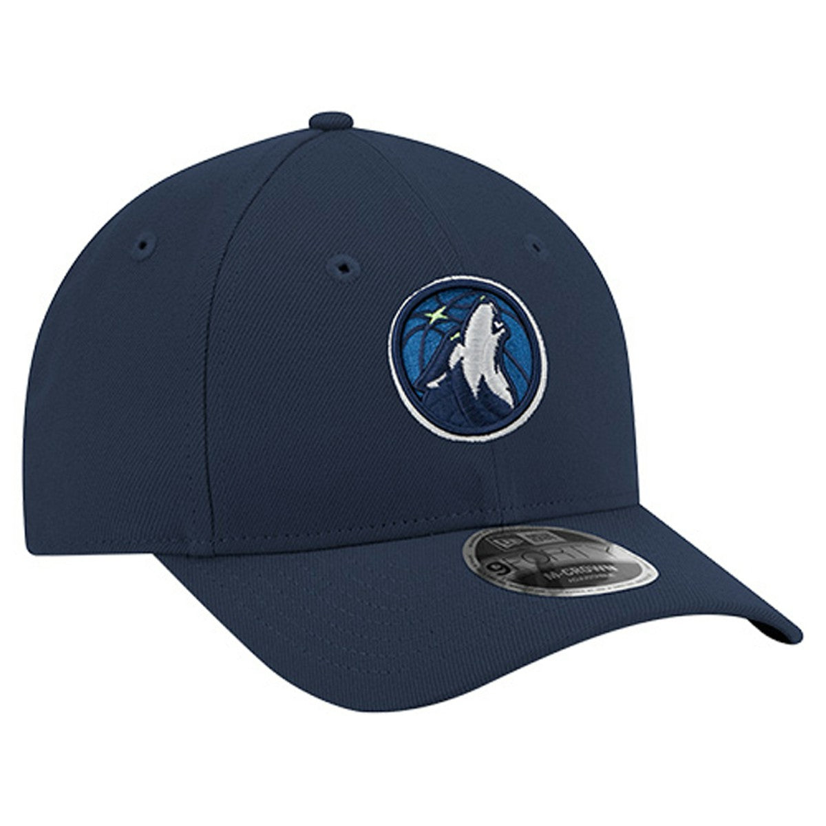 Minnesota Timberwolves 9FORTY Stock M-Crown Adjustable Hat Navy - New Era
