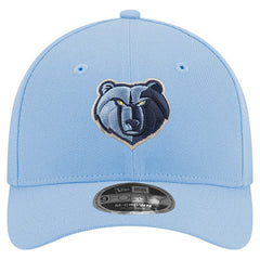 Memphis Grizzlies 9FORTY Stock M-Crown Adjustable Hat Light Blue - New Era