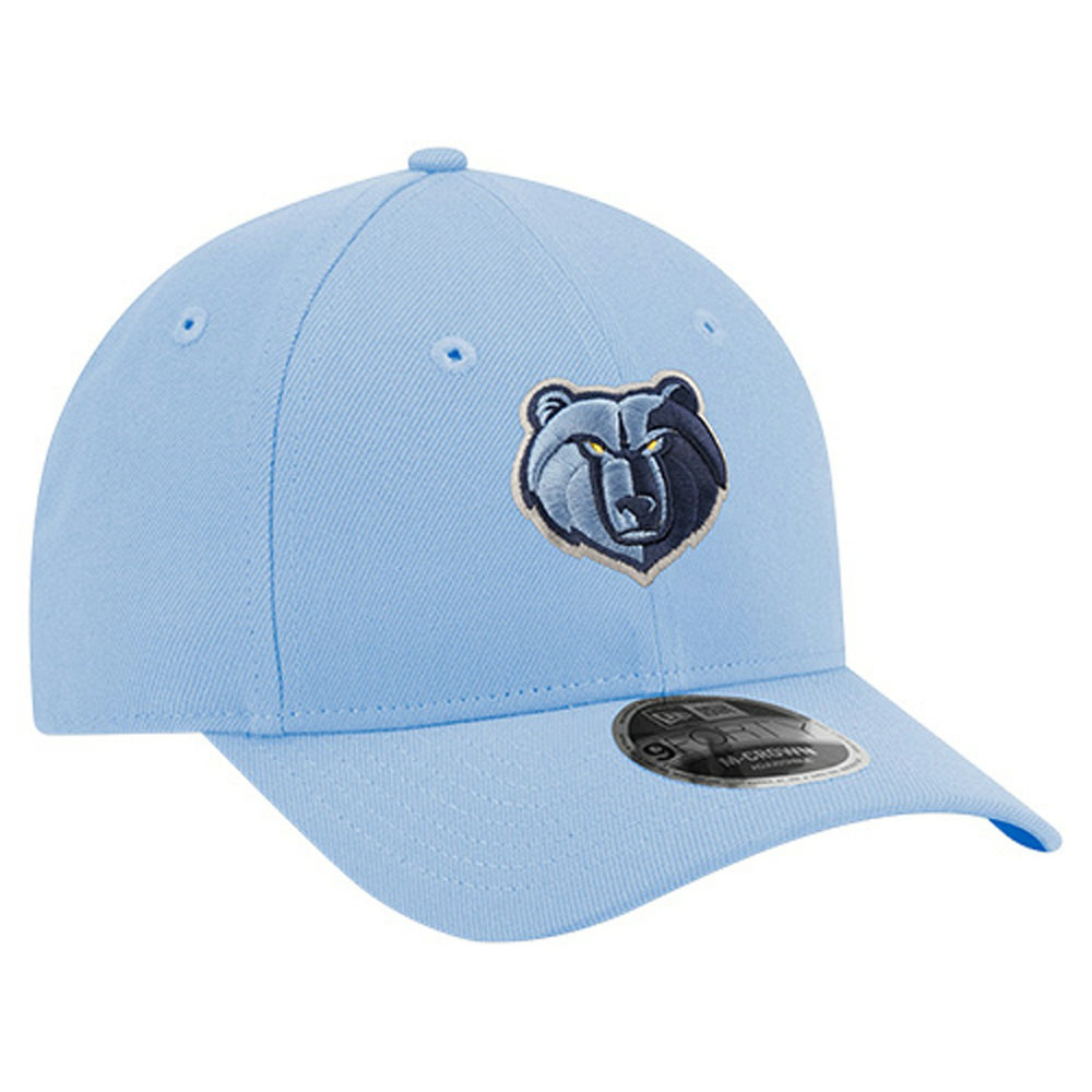 Memphis Grizzlies 9FORTY Stock M-Crown Adjustable Hat Light Blue - New Era