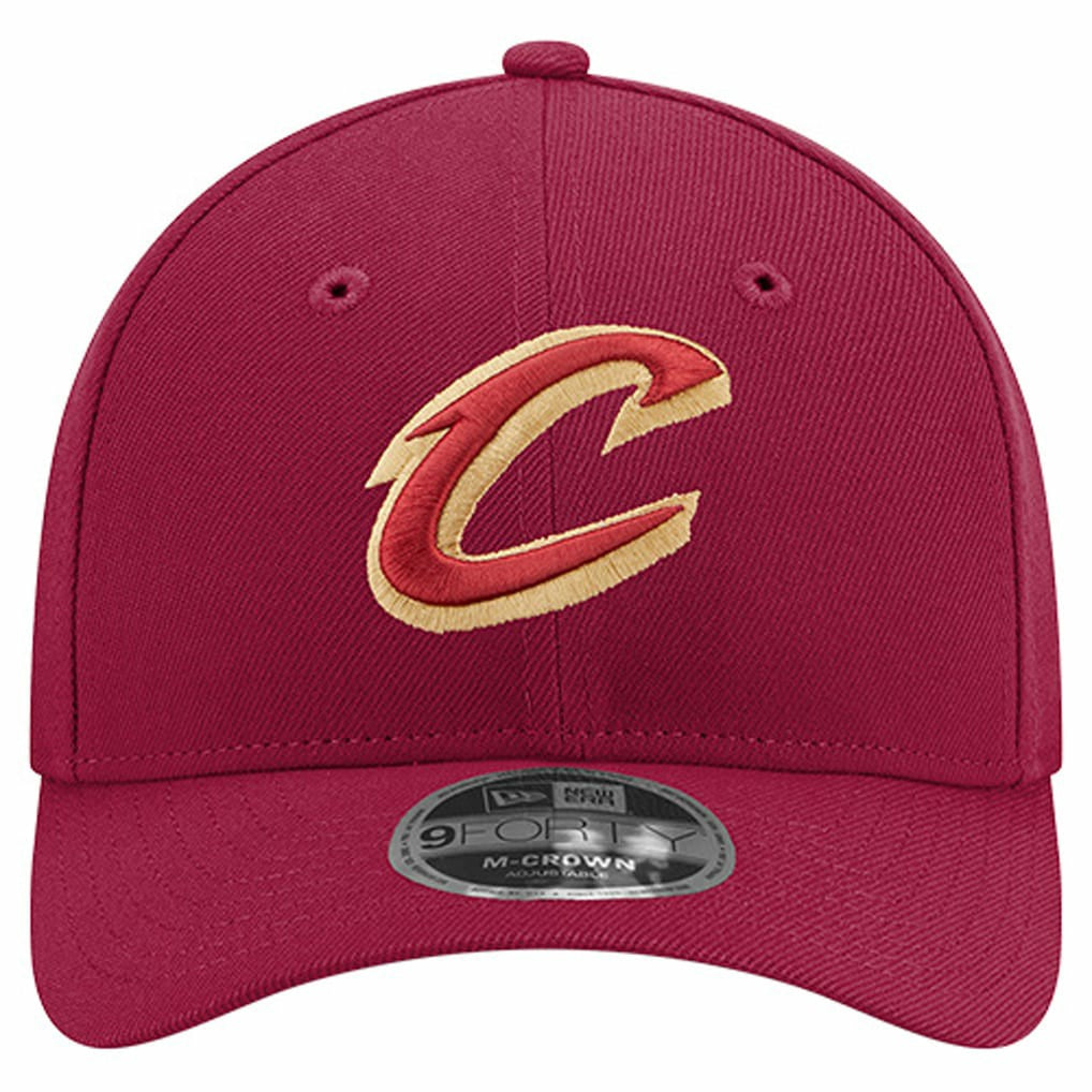 Cleveland Cavaliers 9FORTY Stock M-Crown Adjustable Hat Wine - New Era