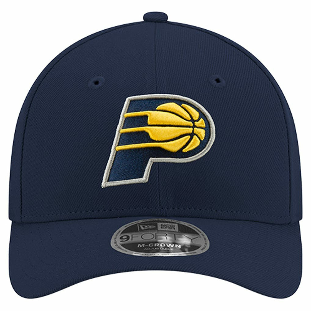 Indiana Pacers 9FORTY Stock M-Crown Adjustable Hat Navy - New Era