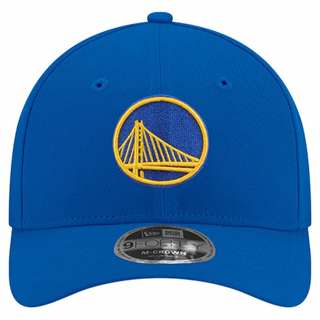 Golden State Warriors 9FORTY Stock M-Crown Adjustable Hat Royal - New Era