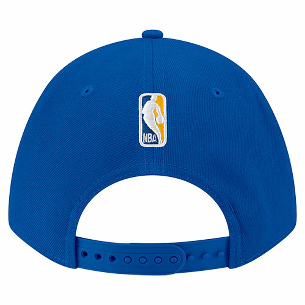 Golden State Warriors 9FORTY Stock M-Crown Adjustable Hat Royal - New Era