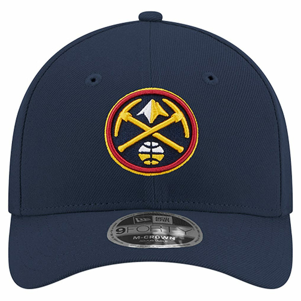 Denver Nuggets 9FORTY Stock M-Crown Adjustable Hat Navy - New Era