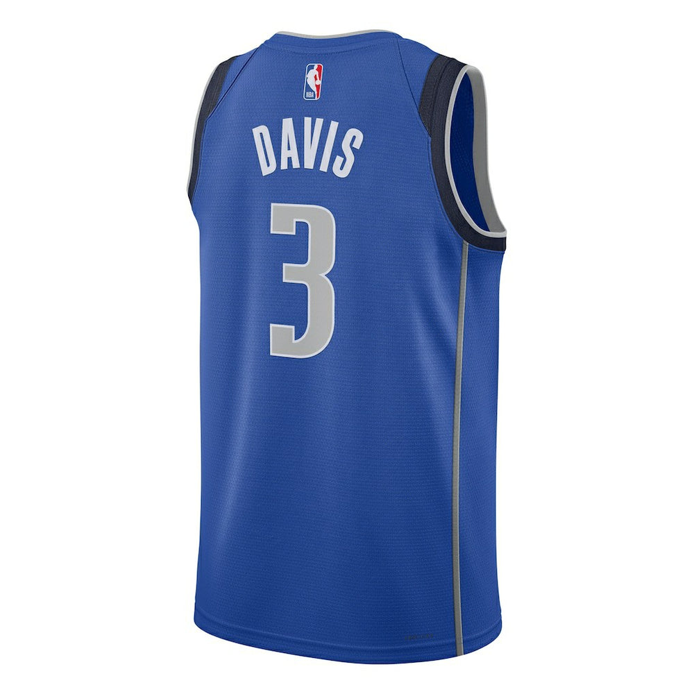 Anthony Davis Dallas Mavericks Unisex Swingman Player Jersey Icon Editi- Blue - Nike