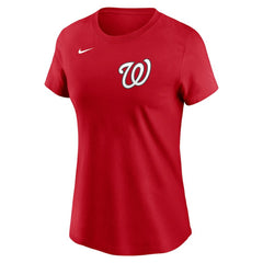 James Wood Washington Nationals Nike Women's Cooperstown Collection Fuse Name & Number T-Shirt - Red T-shirts