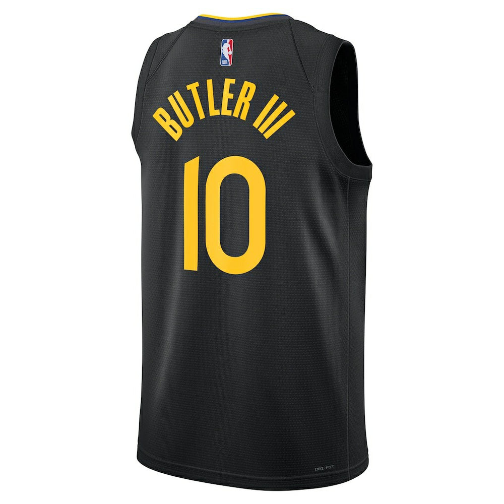 Jimmy Butler Golden State Warriors Jordan Brand Unisex Swingman Jersey Statement Editi- Black