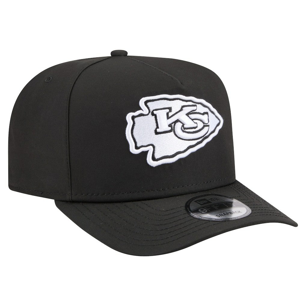 Kansas City Chiefs New Era Gore-Tex A-Frame 9FIFTY Adjustable Hat - Black Hats