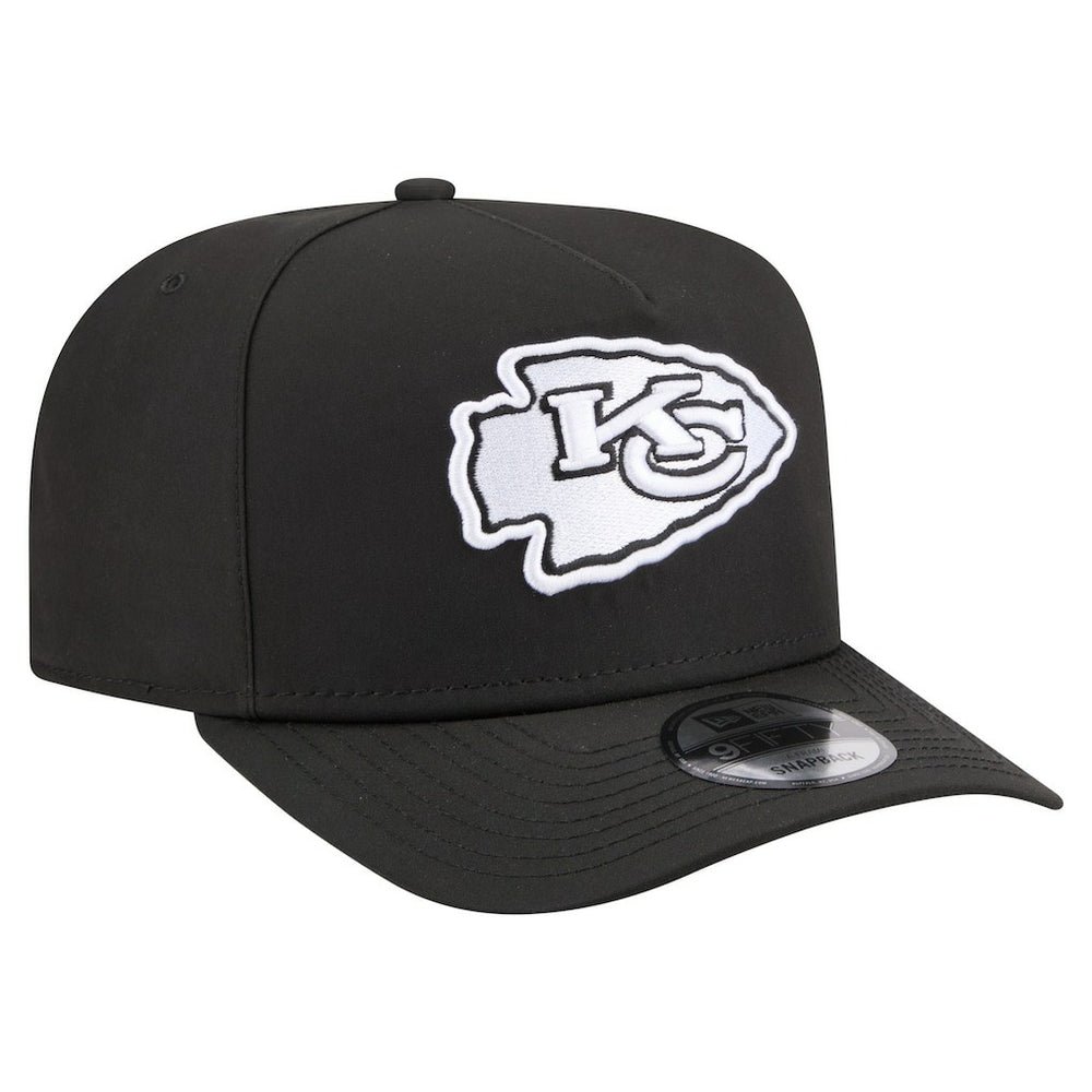 Kansas City Chiefs New Era Gore-Tex A-Frame 9FIFTY Adjustable Hat - Black Hats