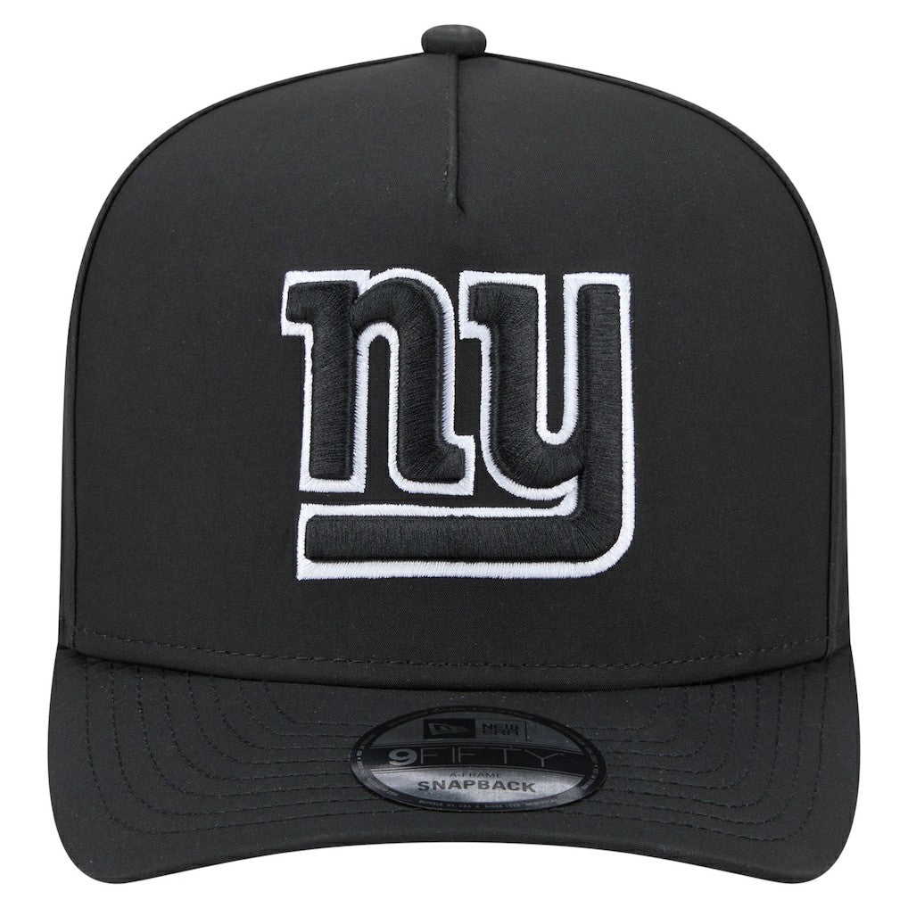 New York Giants New Era Gore-Tex A-Frame 9FIFTY Adjustable Hat - Black Hats