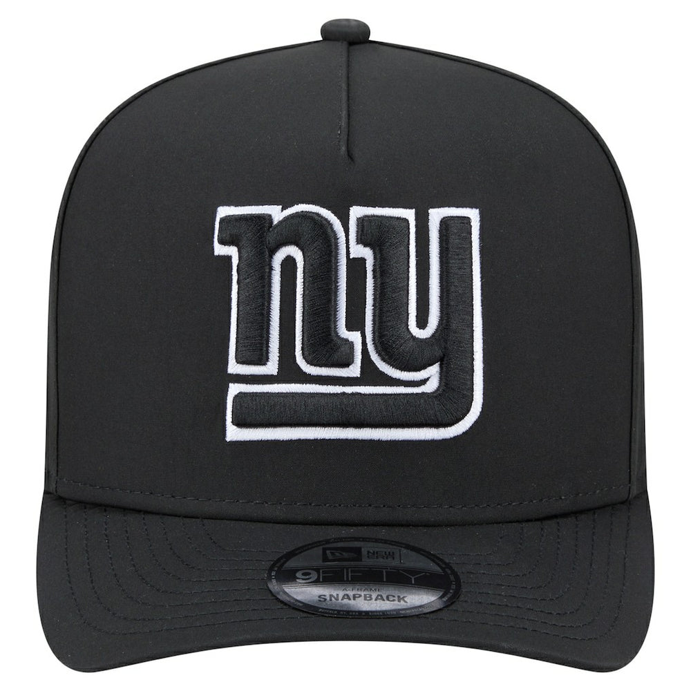New York Giants New Era Gore-Tex A-Frame 9FIFTY Adjustable Hat - Black Hats