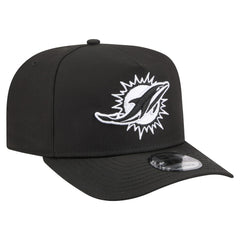 Miami Dolphins New Era Gore-Tex A-Frame 9FIFTY Adjustable Hat - Black Hats