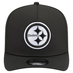 Pittsburgh Steelers New Era Gore-Tex A-Frame 9FIFTY Adjustable Hat - Black Hats