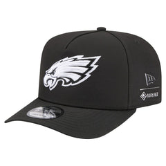 Philadelphia Eagles New Era Gore-Tex A-Frame 9FIFTY Adjustable Hat - Black Hats