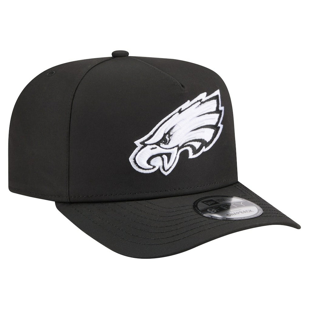 Philadelphia Eagles New Era Gore-Tex A-Frame 9FIFTY Adjustable Hat - Black Hats