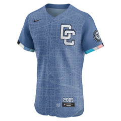 Dylan Crews Washington Nationals Nike 2025 City Connect Elite Player Jersey - Blue Jerseys
