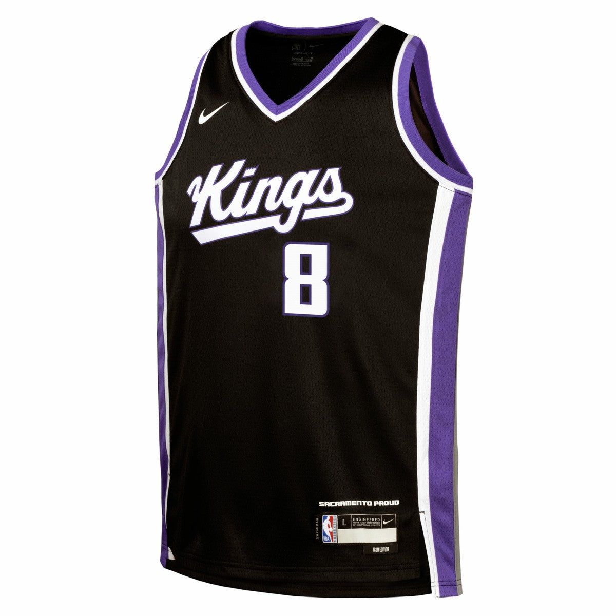 Zach LaVine Sacramento Kings Youth Swingman Jersey Icon Edition Black - Nike