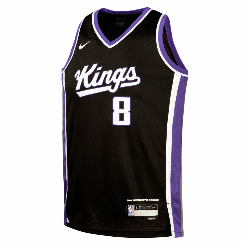 Zach LaVine Sacramento Kings Youth Swingman Jersey Icon Edition Black - Nike