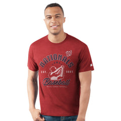 Washington Nationals Starter Prime Time Batter T-Shirt - Red T-shirts
