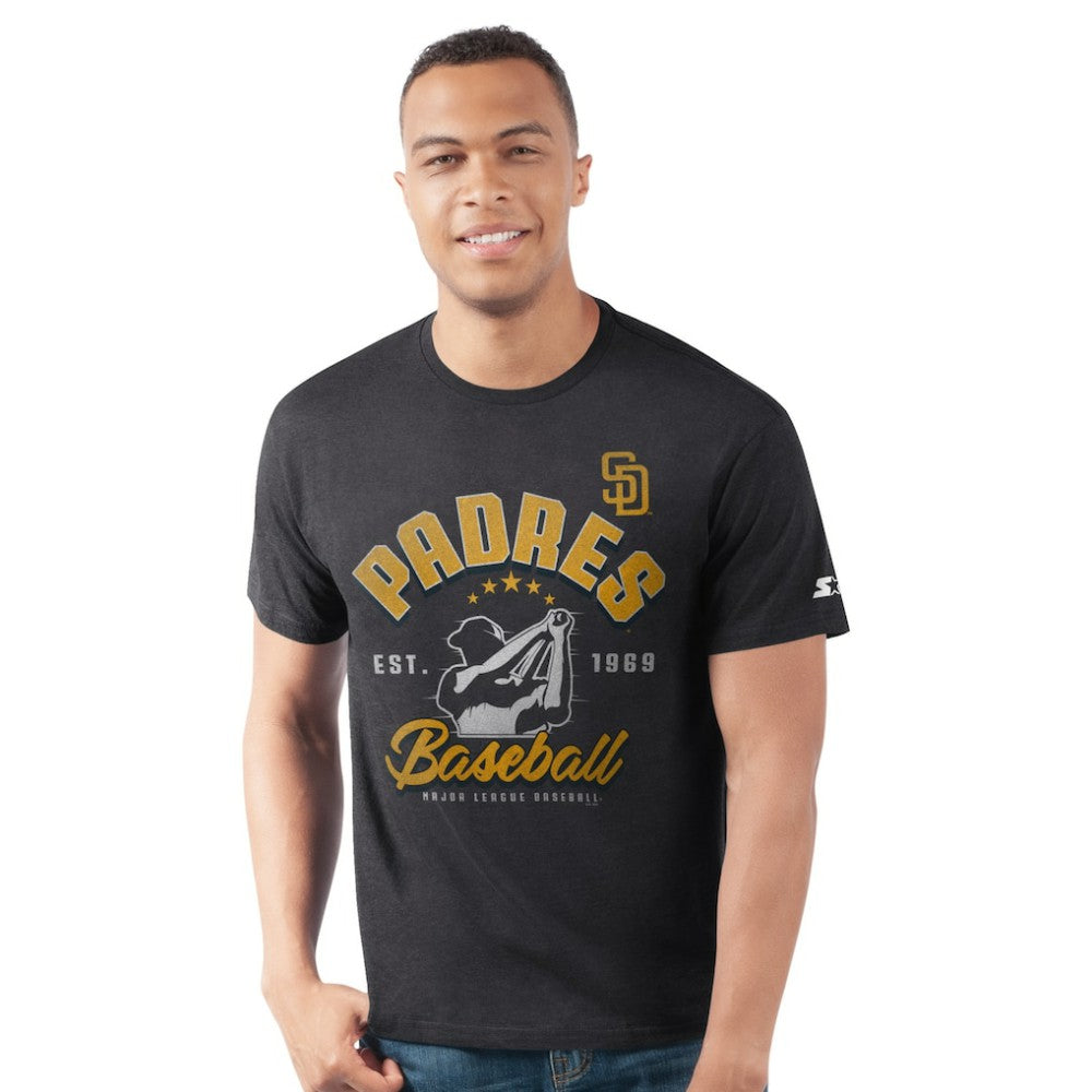 San Diego Padres Starter Prime Time Batter T-Shirt - Black T-shirts
