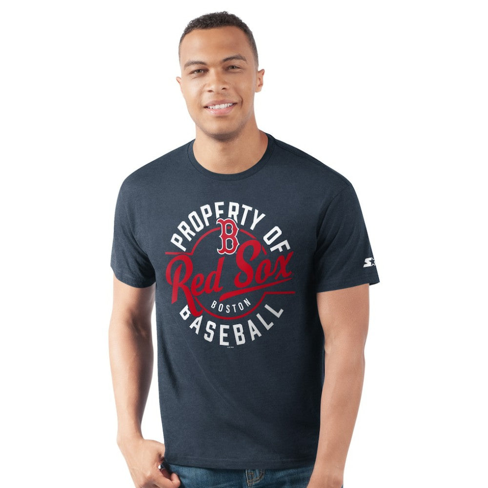 Boston Red Sox Starter Prime Time Property Of T-Shirt - Navy T-shirts