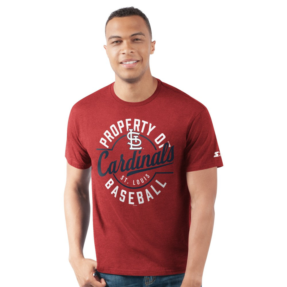 St. Louis Cardinals Starter Prime Time Property Of T-Shirt - Red T-shirts