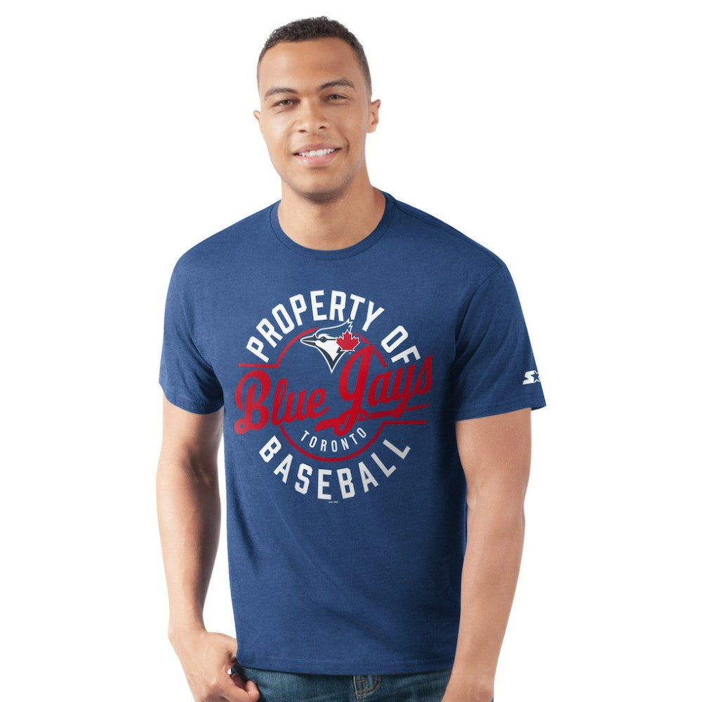 Toronto Blue Jays Starter Prime Time Property Of T-Shirt - Royal T-shirts