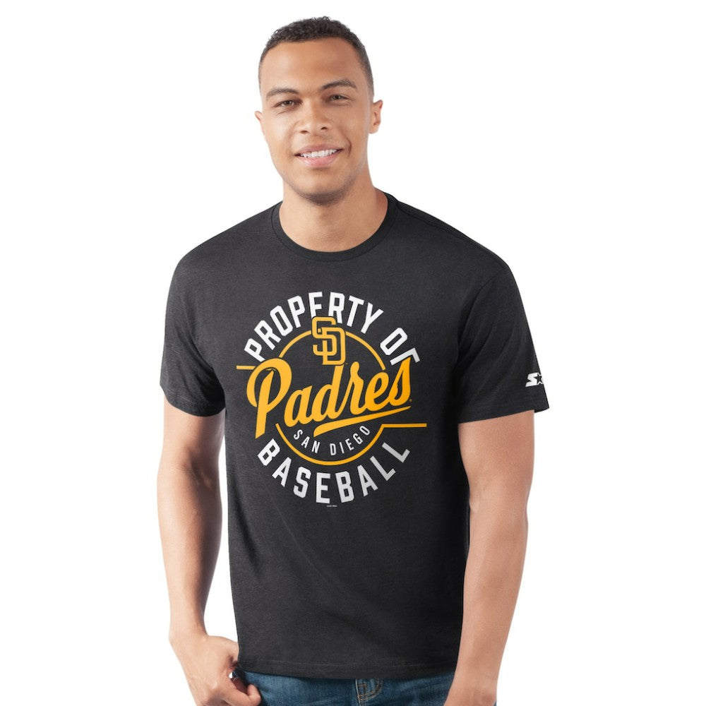 San Diego Padres Starter Prime Time Property Of T-Shirt - Black T-shirts