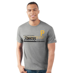 Pittsburgh Pirates Starter Prime Time Team T-Shirt - Heather Gray T-shirts