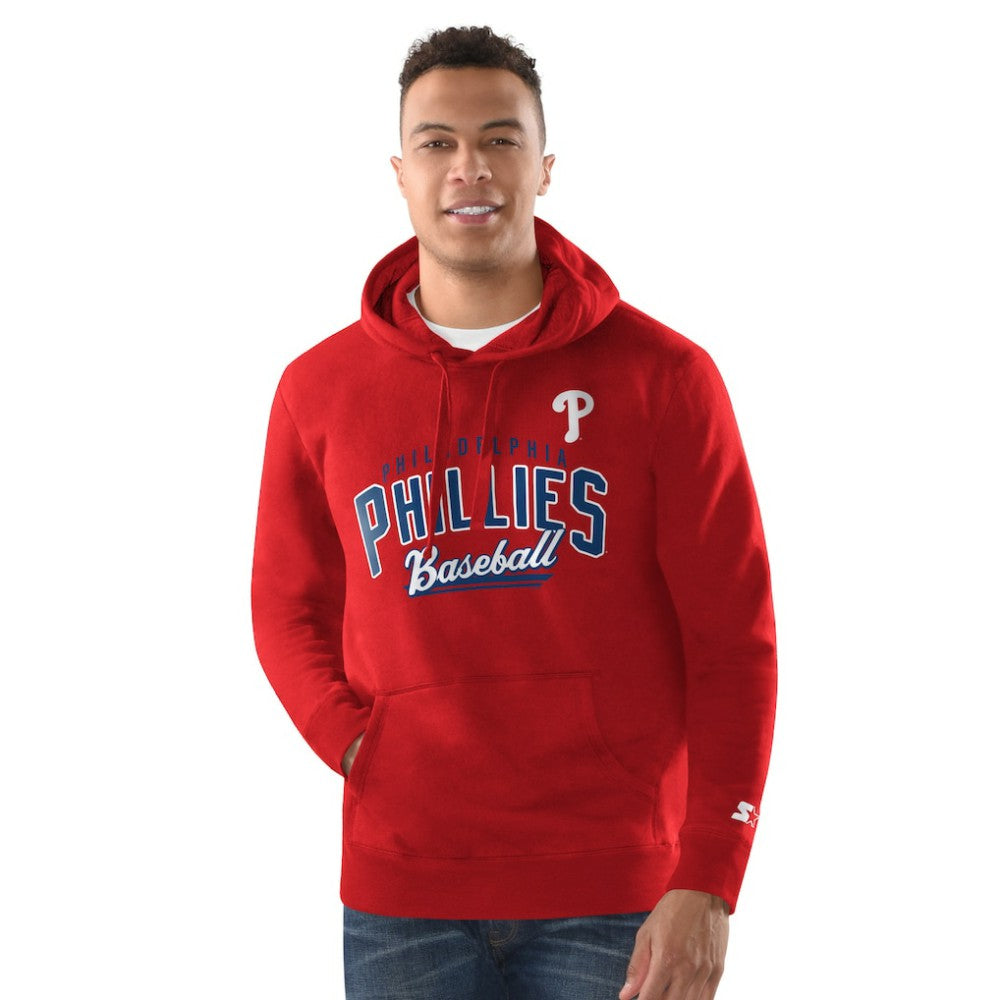 Philadelphia Phillies Starter Classic Pullover Hoodie - Red Hoodies