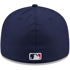 Atlanta Braves New Era x GORE-TEX 59FIFTY Fitted Hat - Navy Hats
