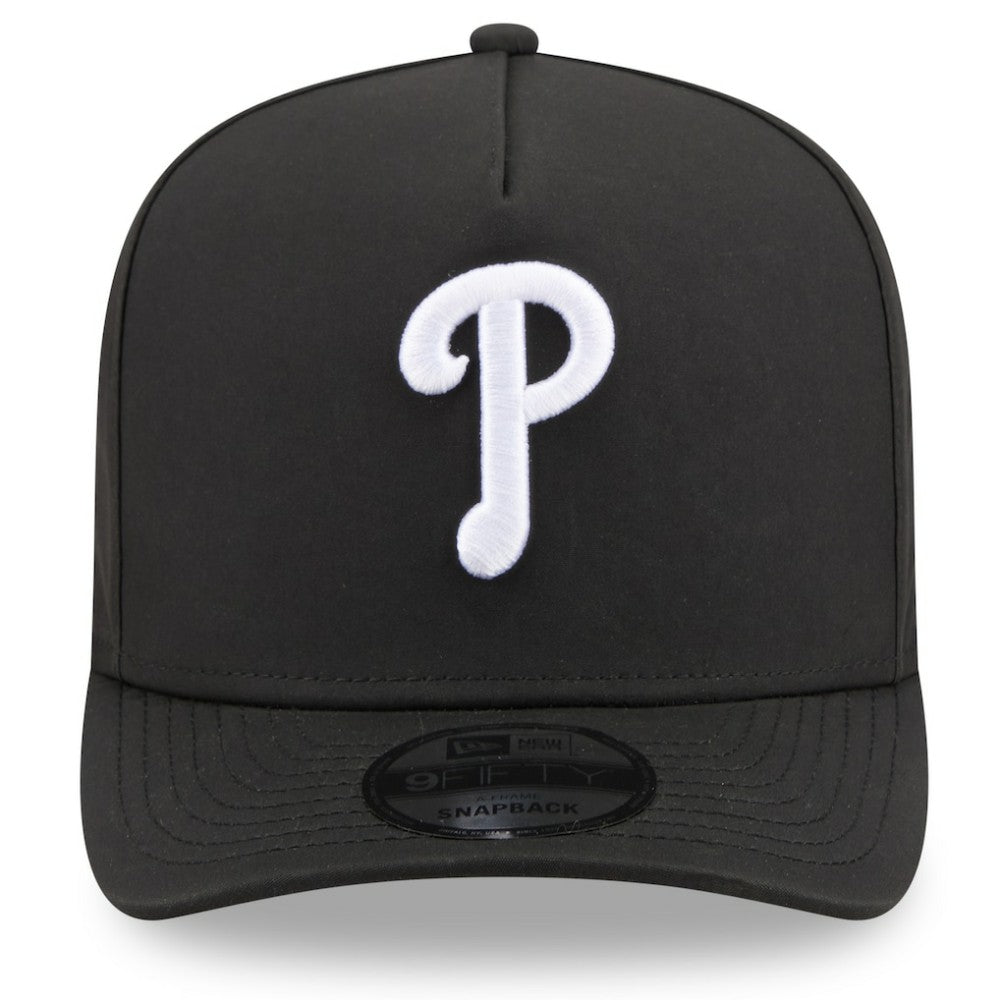 Philadelphia Phillies New Era x GORE-TEX A-Frame 9FIFTY Adjustable Hat - Black Hats