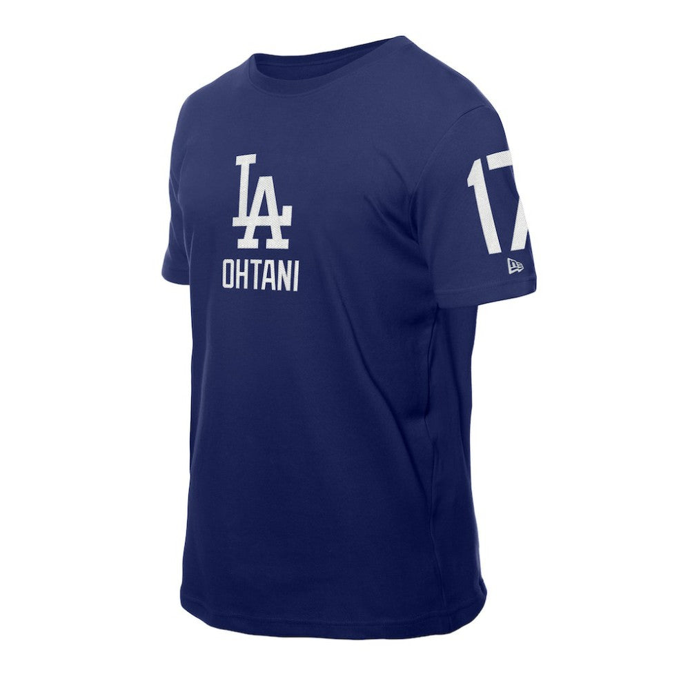 Shohei Ohtani Los Angeles Dodgers New Era Design Lab Name & Number T-Shirt - Royal T-shirts