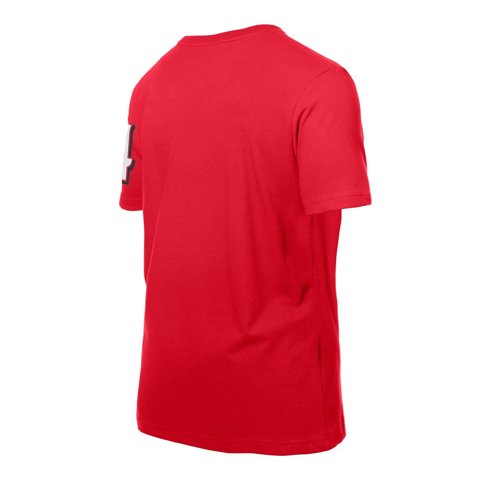 Elly De La Cruz Cincinnati Reds New Era Design Lab Name & Number T-Shirt - Red T-shirts