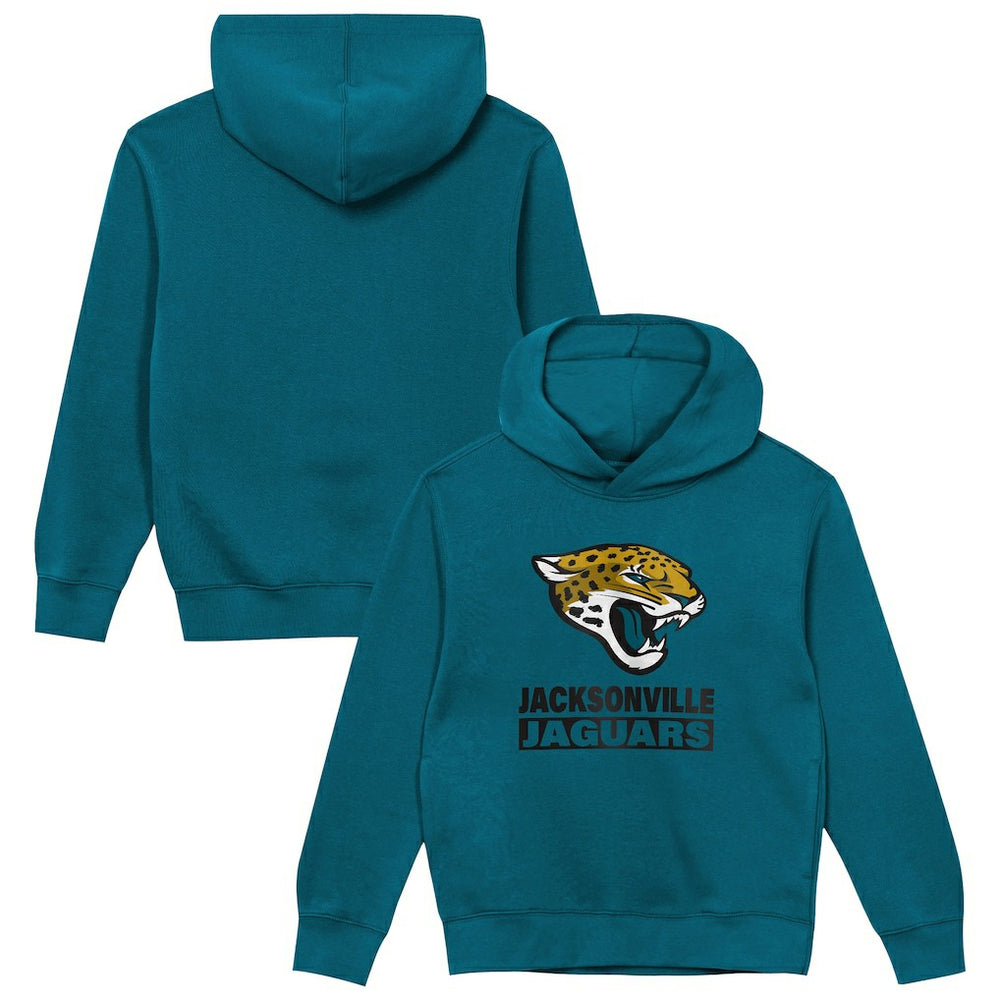 Jacksonville Jaguars Outerstuff Preschool Back to Basics Hoodie - Teal Hoodies