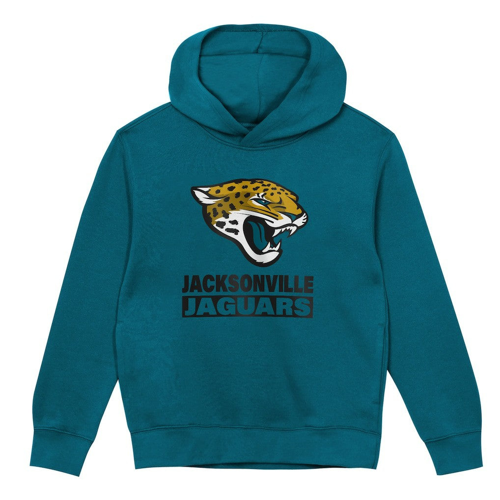 Jacksonville Jaguars Outerstuff Preschool Back to Basics Hoodie - Teal Hoodies