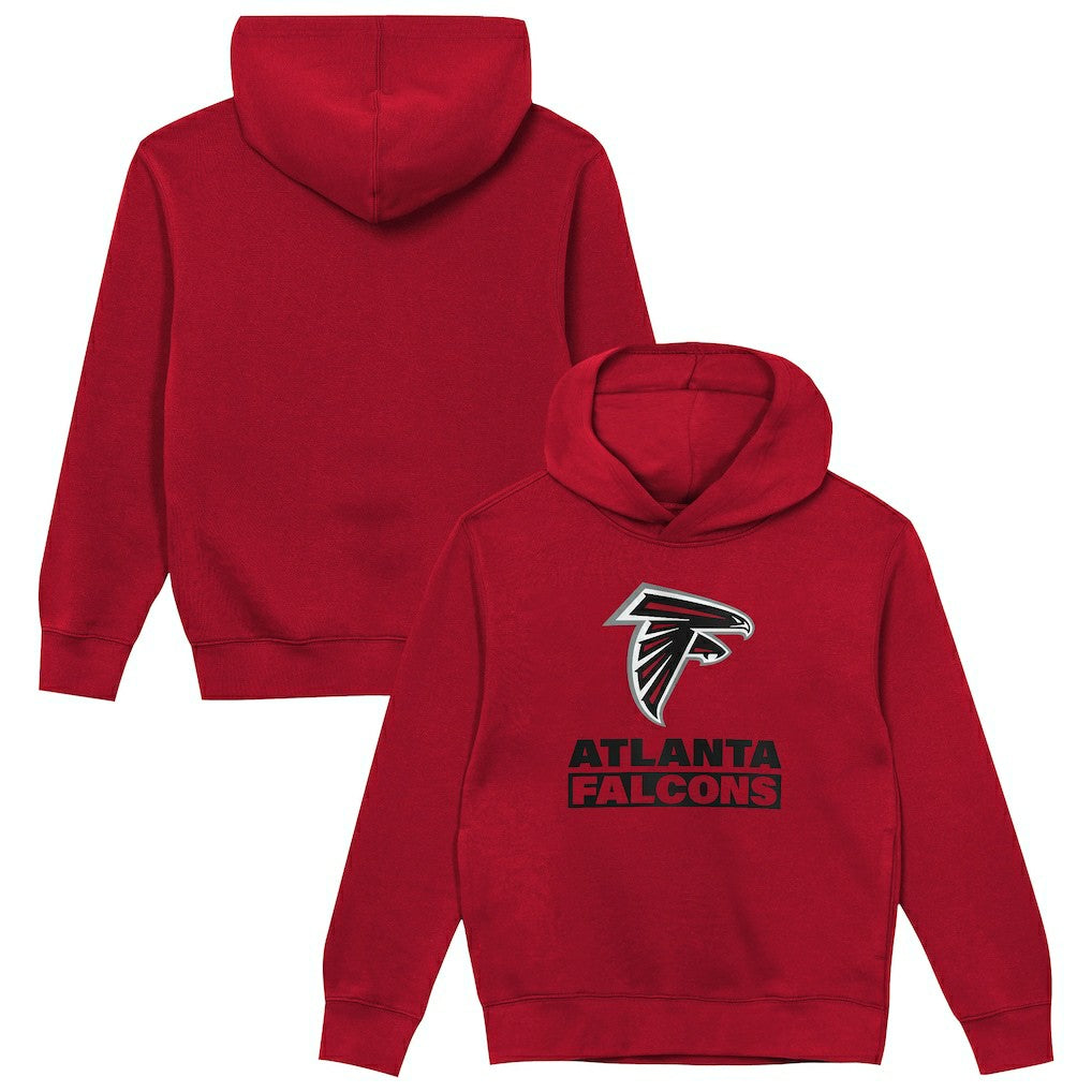 Atlanta Falcons Outerstuff Preschool Back to Basics Hoodie - Red Hoodies