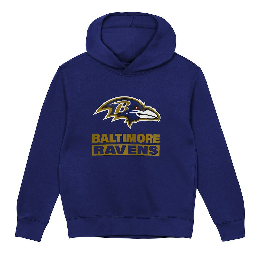 Baltimore Ravens Outerstuff Preschool Back to Basics Hoodie - Purple Hoodies