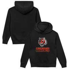 Cincinnati Bengals Outerstuff Preschool Back to Basics Hoodie - Black Hoodies