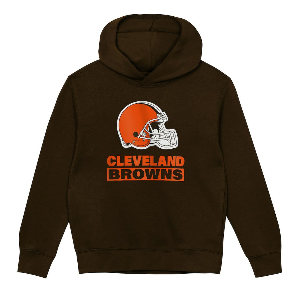 Cleveland Browns Outerstuff Preschool Back to Basics Hoodie - Brown Hoodies
