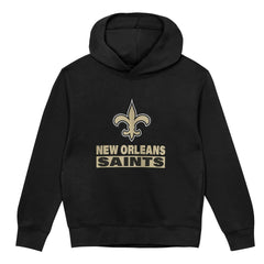 New Orleans Saints Outerstuff Preschool Back to Basics Hoodie - Black Hoodies