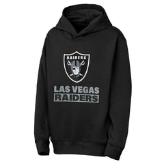 Las Vegas Raiders Outerstuff Youth Back to Basics Hoodie - Black Hoodies