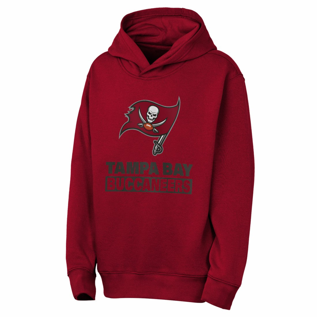 Tampa Bay Buccaneers Outerstuff Youth Back to Basics Hoodie - Red Hoodies