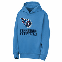 Tennessee Titans Outerstuff Youth Back to Basics Hoodie - Light Blue Hoodies